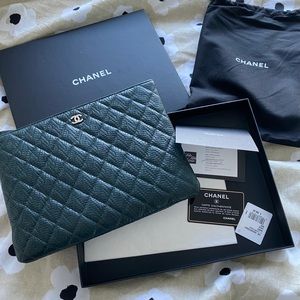 100% Chanel O case size medium